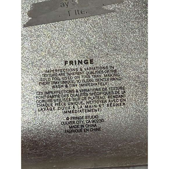 Fringe Studio Mermaid Ombre Glass Trinket Dish Jewelry Tray Gift NEW - Picture 6 of 8